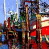 Fishing Boats Paint By Number