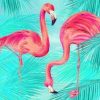 Flamingo Birds Paint By Number