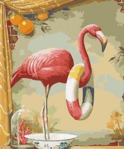 Flamingo Paint By Number