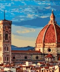 Florence Cathedral Paint By Number