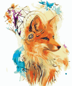 Fox Dream Catcher Paint By Number