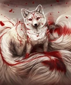 Fox With Nine Tails Paint By Number