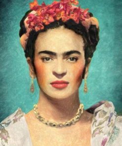 Frida Kahlo Self Portrait Paint By Number