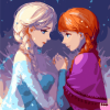 Frozen Characters Paint By Number