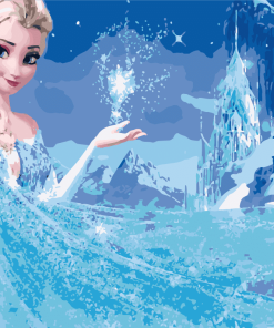 Frozen Princess Paint By Number