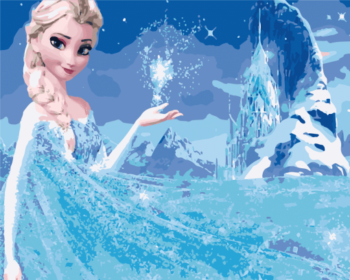 Frozen Princess Paint By Number