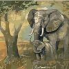 Gentle Touch Elephant Paint By Number