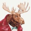 Gentleman Elk Paint By Number