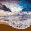 Golden Beach Sand Paint By Number