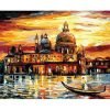 Golden Night At Venice Paint By Number