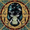 Gorilla Logo Paint By Number