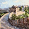 Great Wall of China paint by number