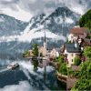 Hallstatt Austria paint by number