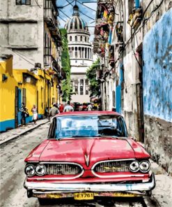 Havana Streets paint by number