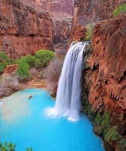 Havasu Falls paint by number