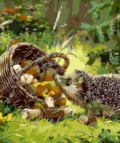 Hedgehog Animals Paint By Number