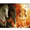 Horses From Hell Paint By Number