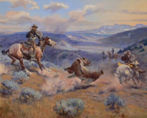 Hunter Cowboys Paint By Number