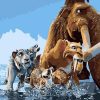 Ice Age Animals Paint By Number