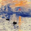 Impression Sunrise By Claude Monet Paint By Number