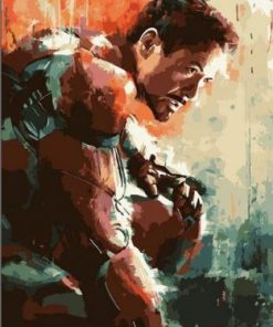 Iron Man Paint By Number