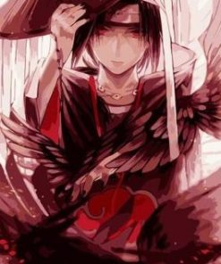 Itachi Akatsuki Paint By Number