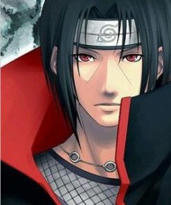 Itachi Uchiha Character Paint By Number