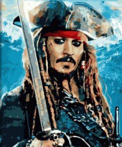 Jack Sparrow Paint By Number