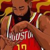 James Harden Paint By Number