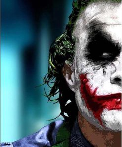 Joker Face Paint By Number