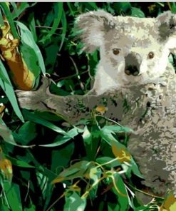 Koala Eucalyptus Paint By Number