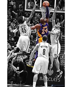 Kobe Bryant Legendary Dunk Paint By Number