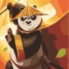 Kung Fu Panda II paint by number