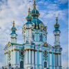 Kyiv St Andrews Church Paint By Number