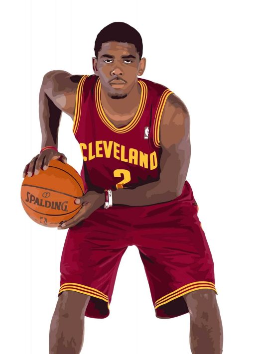 Kyrie Irving paint by number