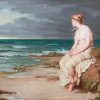 Lady Watching The Sea Paint By Number