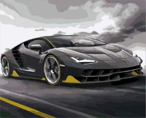 Lamborghini Centenario Paint By Number