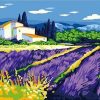 Lavender Field Paint By Number