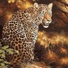 Leopard In The Jungle Paint By Number