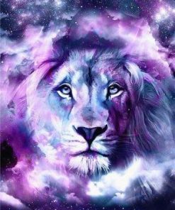 Lion Of The Galaxy Paint By Number