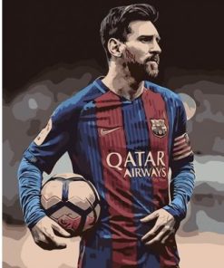 Lionel Messi Paint By Number