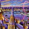 London Eye and Big Ben Paint By Number