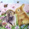 Lover Rabbits Paint By Number