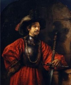 Man In Military By Rembrandt Paint By Number