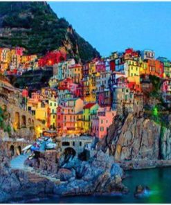 Manarola Town Paint By Number