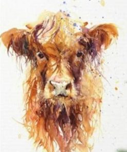 Messy Cow Paint By Number