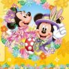 Mickey and Minnie Mouse Paint By Number