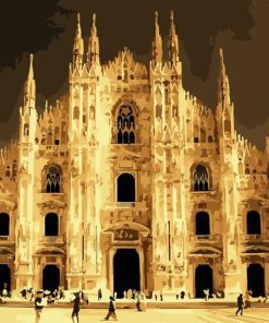 Milan Cathedral Paint By Number