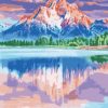 Mirror Mountain Paint By Number