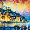 Monaco By Leonid Afremov Paint By Number